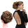 Curly Dish Chignon Bun Extension In Hair Piece